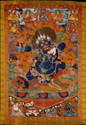 17世纪中叶至18世纪的西藏阎罗王画像