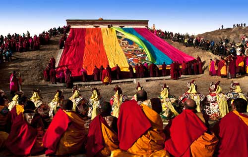 藏族藏历年春节祭祀活动