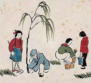 清明节传统习俗：植树